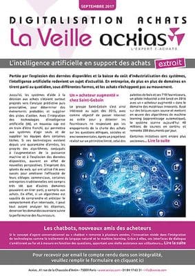 L’intelligence artificielle en support des achats