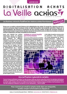 Les Business networks fluidifient les relations achats-fournisseurs