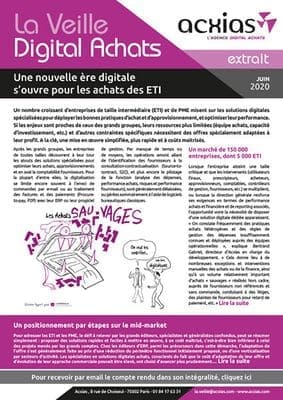 Une nouvelle ère digitale s’ouvre pour les achats des ETI