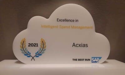 Acxias élu partenaire Ariba de l’année par SAP