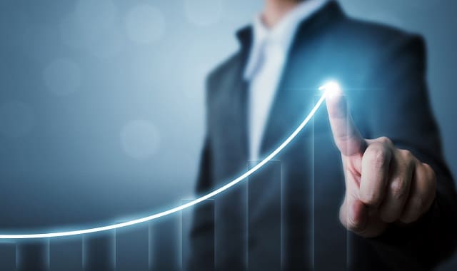 Courbe croissance résultats 2023 Acxias