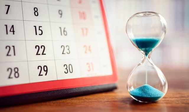 calendrier sablier sondage facturation électronique réforme