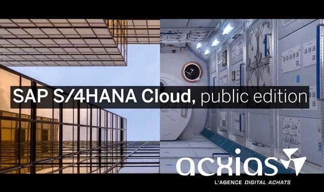 Acxias revendeur-intégrateur de S/4Hana Cloud Public Edition